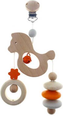 Hess Mini trapeze paard, nature orange