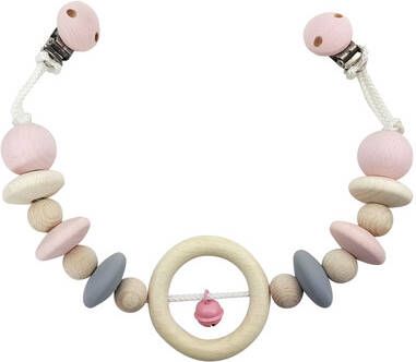 Hess Rijwerk nature ketting roze