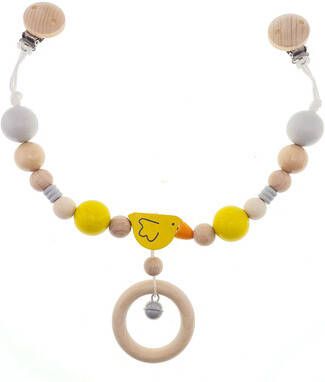 Hess Wagenketting eend, nature geel