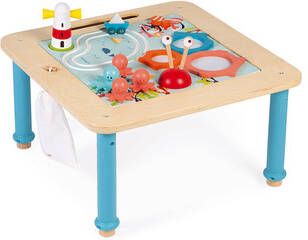 Janod ®, Multi Activity Tafel Ocean met magneetbord(in hoogte verstelbaar )