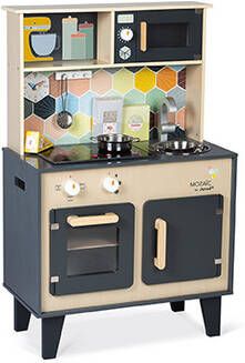 Janod ®, Speelkeuken Mozaic groot met licht -/geluid functie