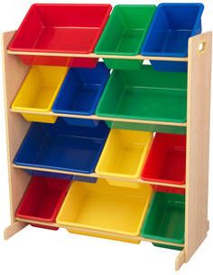 KidKraft ®, Kast met opslagbakken in primaire kleuren