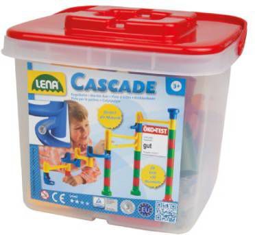 Lena Cascade Knikkerbaan In Opbergbox