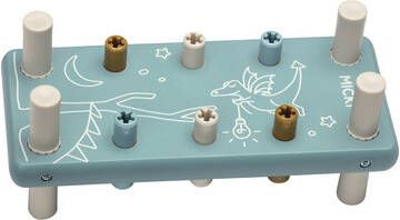 Micki Klopbank Blauw