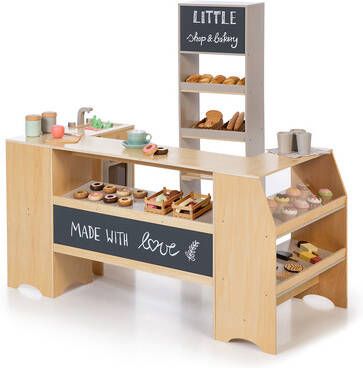 MUSTERKIND ®, Bakkerij winkel Avena naturel/warm grijs