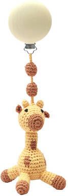 natureZOO nature Zoo of Denmark gehaakte kinderwagen giraffe, geel