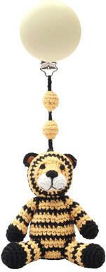 natureZOO nature Zoo of Denmark gehaakte kinderwagenwagen Tiger, geel