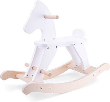 New Class ic Toys Rocking Horse white