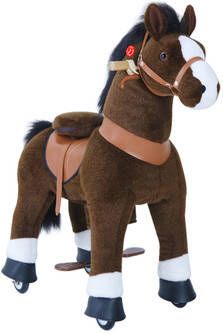 Ponycycle &#xAE, Donkerbruin met rem en geluid groot