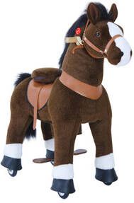 Ponycycle &#xAE, Donkerbruin met rem en geluid klein