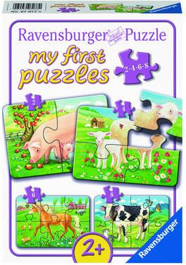 Ravensburger Mijn first puzzel Onze favoriete dieren