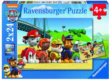 Ravensburger Puzzel 2x 24 stukjesPaw Patrol Heldhaftige Honden