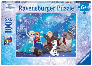 Ravensburger Puzzel XXL 100 stukjes Disney Frozen IJsbetovering