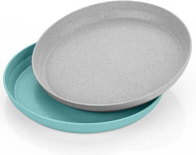 reer Bord Growing Set van 2, blauw/grijs