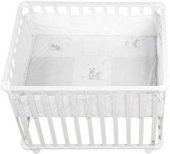 roba Box 75 x 100 cm wit Fox & Bunny