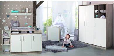 Roba ® Complete babykamerset Olaf met kinderbed, kast en commode(set, 3 stuks )