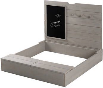 roba Sand doos met deksel, plank en haken