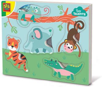 SES Creativ e&#xAE, puzzel dieren voelen