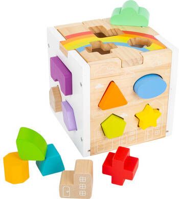 small foot ®, Insteekbare kubusvormige regenboog