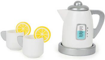 Small Foot Theeservies Met Waterkoker Grijs Ø 7, 5 Cm 3 Stuks