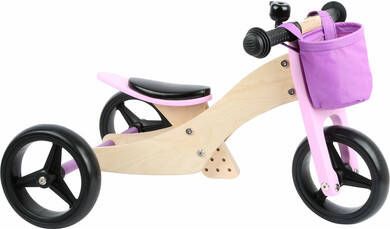 small foot ®, Waaier trike 2 in 1 Roze