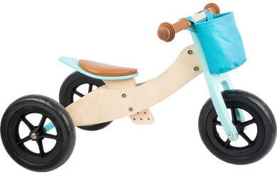 small foot ®, waaiertrike Maxi 2 in 1 turquoise