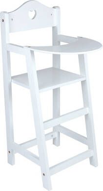 small foot LEGLER Poppenstoel wit