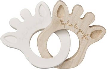 Vulli Sophie la girafe®, So'Pure Griffin Silhouette Natuurlijk rubber + rubberboomhout