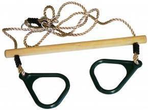 KBT | Trapeze met kunststof ringen | Groen