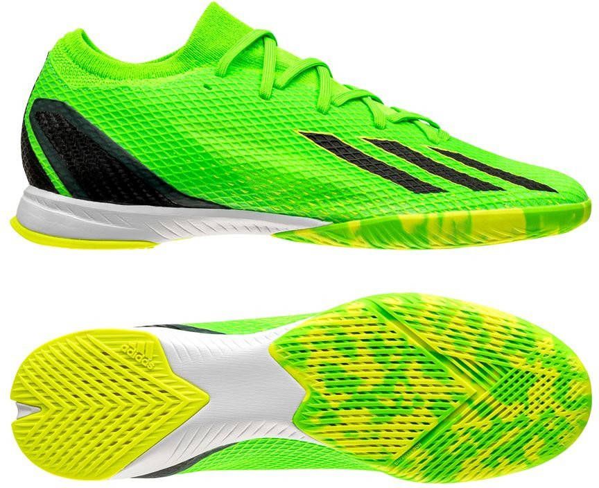 adidas X Speedportal.3 Zaalvoetbalschoenen(IN)Groen Zwart Geel