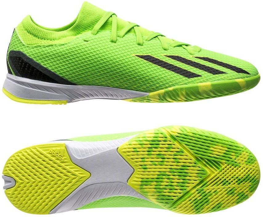 Adidas Kids adidas X Speedportal.3 Zaalvoetbalschoenen(IN)Kids Groen Zwart Geel