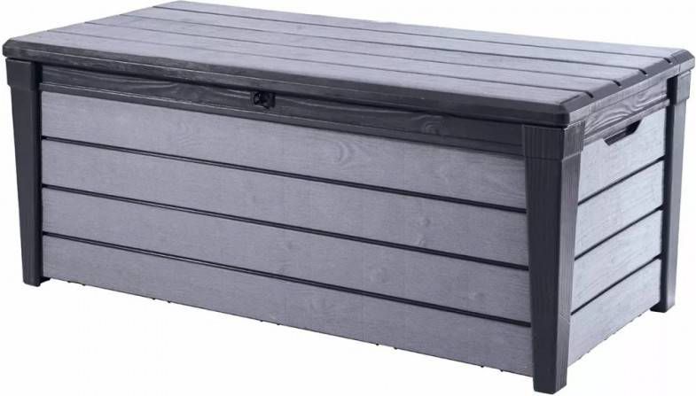 Keter Opbergbox Brushwood 455 L antraciet 227479