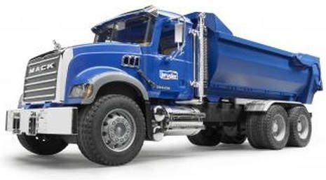 bruder MACK houttransport truck Modelvoertuig