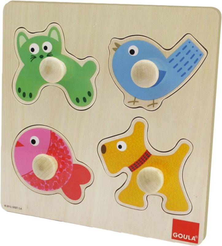 Jumbo Goula Huisdieren noppenpuzzel