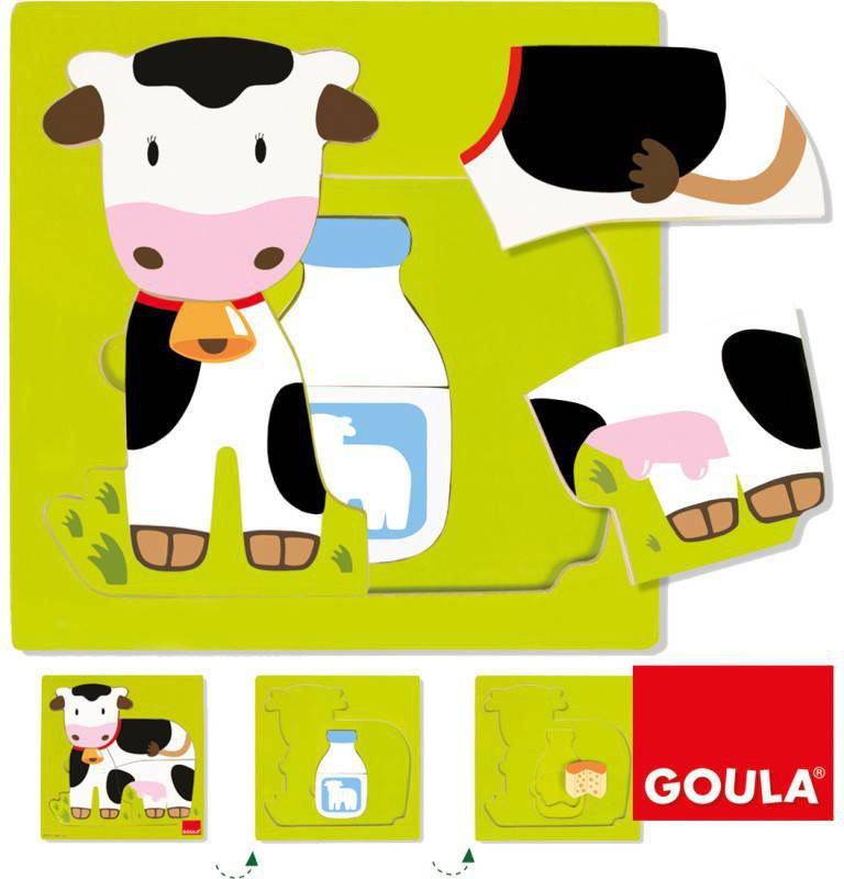 Jumbo Goula Koe inlegpuzzel