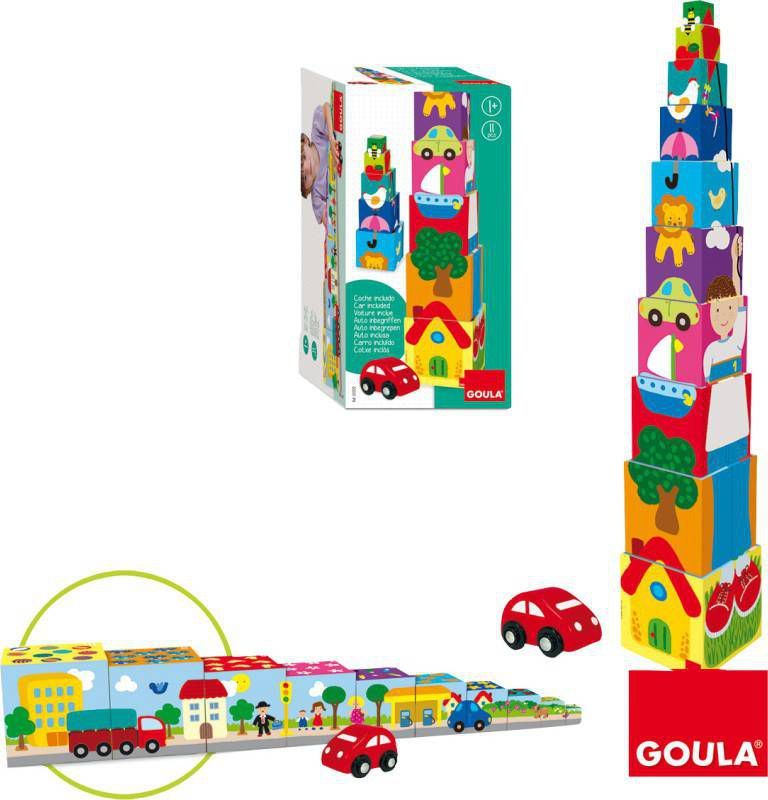Jumbo Goula Stapelblokken auto