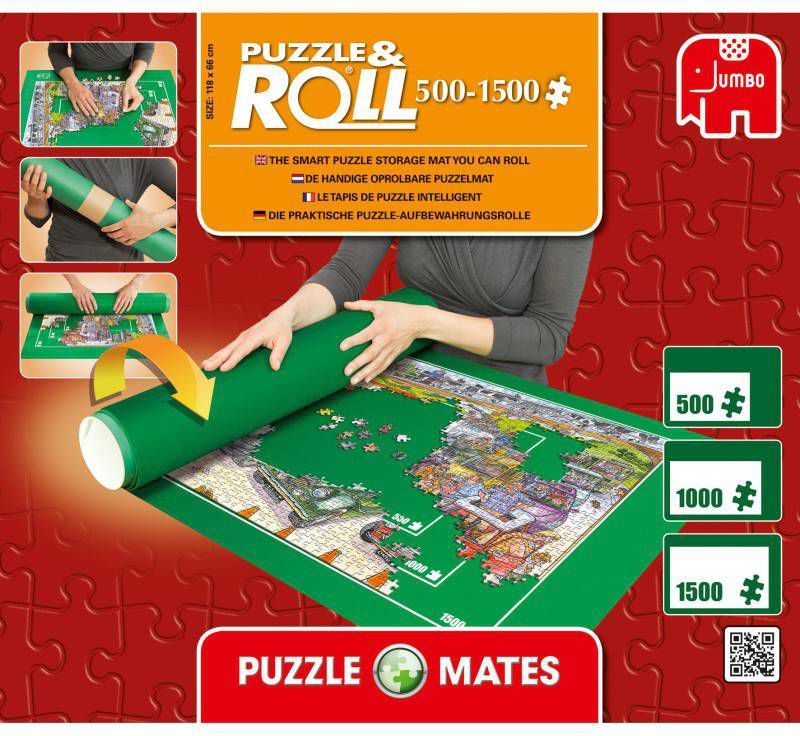 Jumbo Puzzle Mates Puzzle & Roll, 500 tot 1500 stukjes