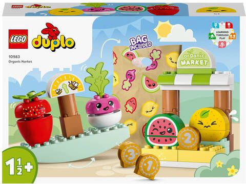 LEGO DUPLO Biomarkt Constructiespeelgoed
