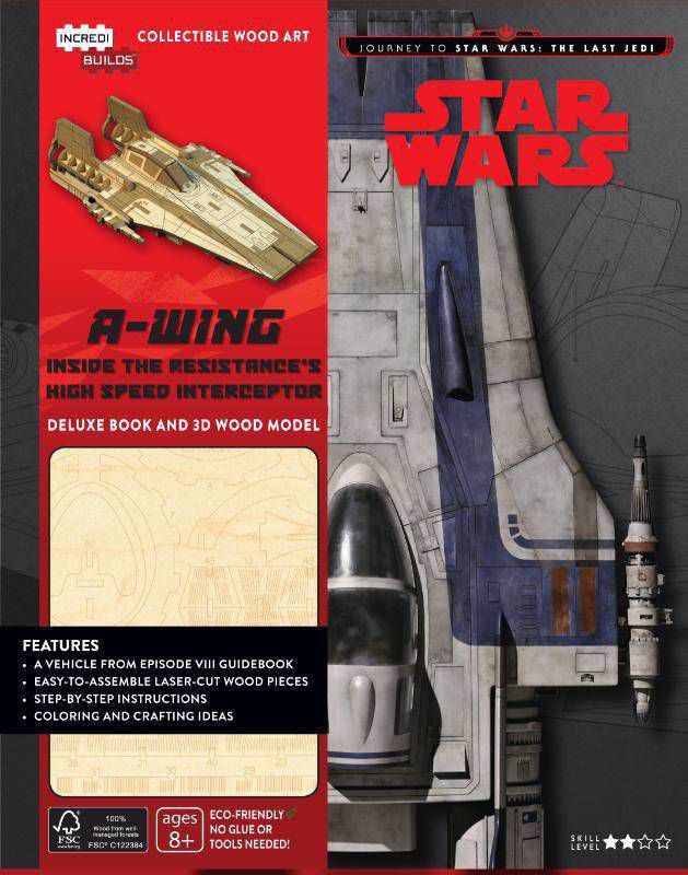 A-wing Deluxe Boek met houtmodel Star Wars online kopen