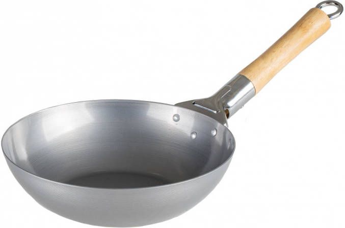 Blackwell Wokpan Voccelli Plaatstaal ø 25 Cm Zonder Anti aanbaklaag