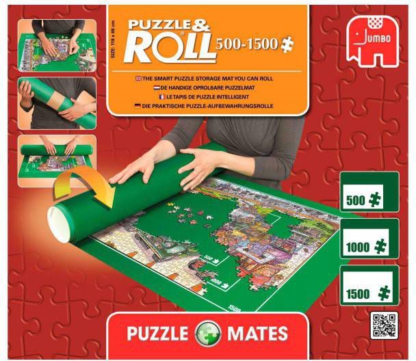 Jumbo Puzzelmat Puzzle & Roll Puzzelrol Voor Puzzels Van 500 Tot 1500