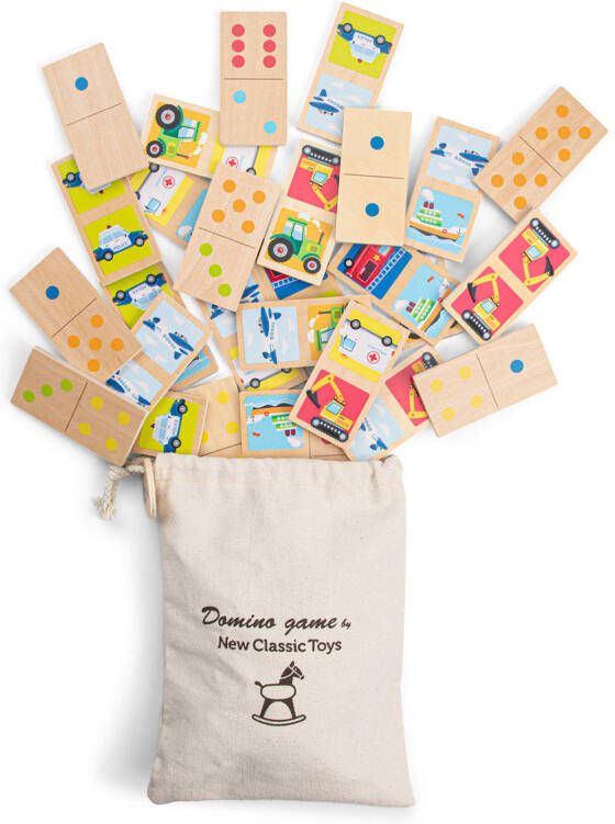 New Classic Toys Domino voertuigen denkspel