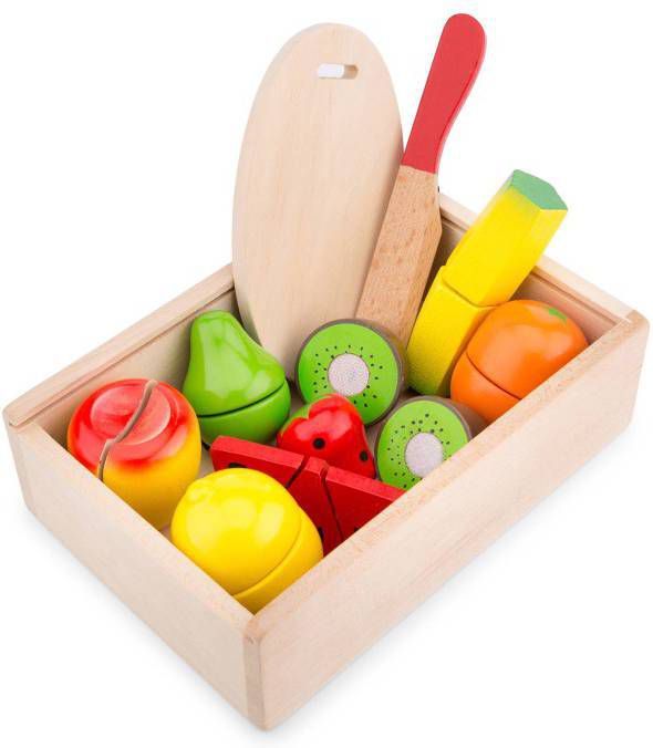 New Classic Toys ® Speellevensmiddelen Bon Appetit snijset vruchten(11 delig ) online kopen