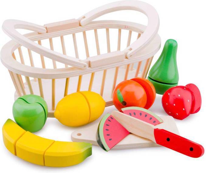 New Classic Toys ® Speellevensmiddelen Bon Appetit snijset fruit(10 delig ) online kopen
