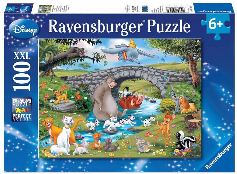 Ravensburger Disney dierenvrienden xxl legpuzzel 100 stukjes