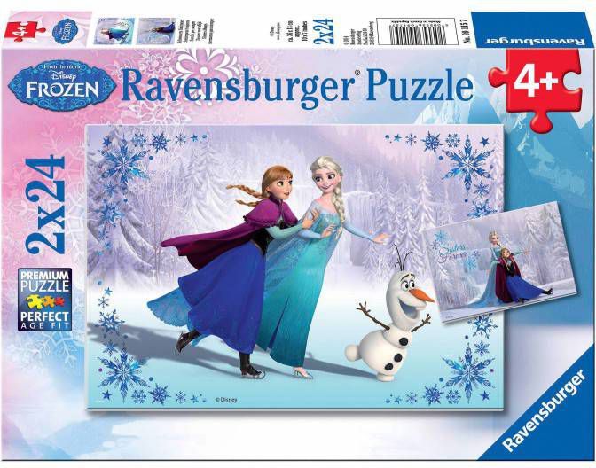 Ravensburger Disney Frozen twee legpuzzel 48 stukjes