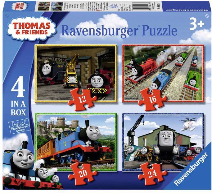 Ravensburger Puzzel 4 in 1 Thomas & Friends 12 + 16 + 20 + 24 Stukjes
