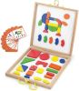 Viga Toys Magnetisch Vormenspel 55 delig Multicolor online kopen