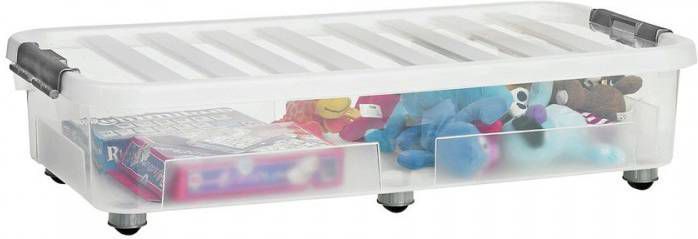 Xenos Opbergbox onder het bed 36 liter 80x40x18 cm
