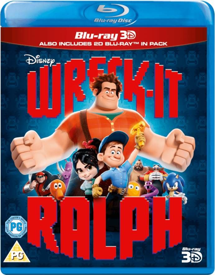 Disney Wreck It Ralph 3D(inclusief 2D versie )